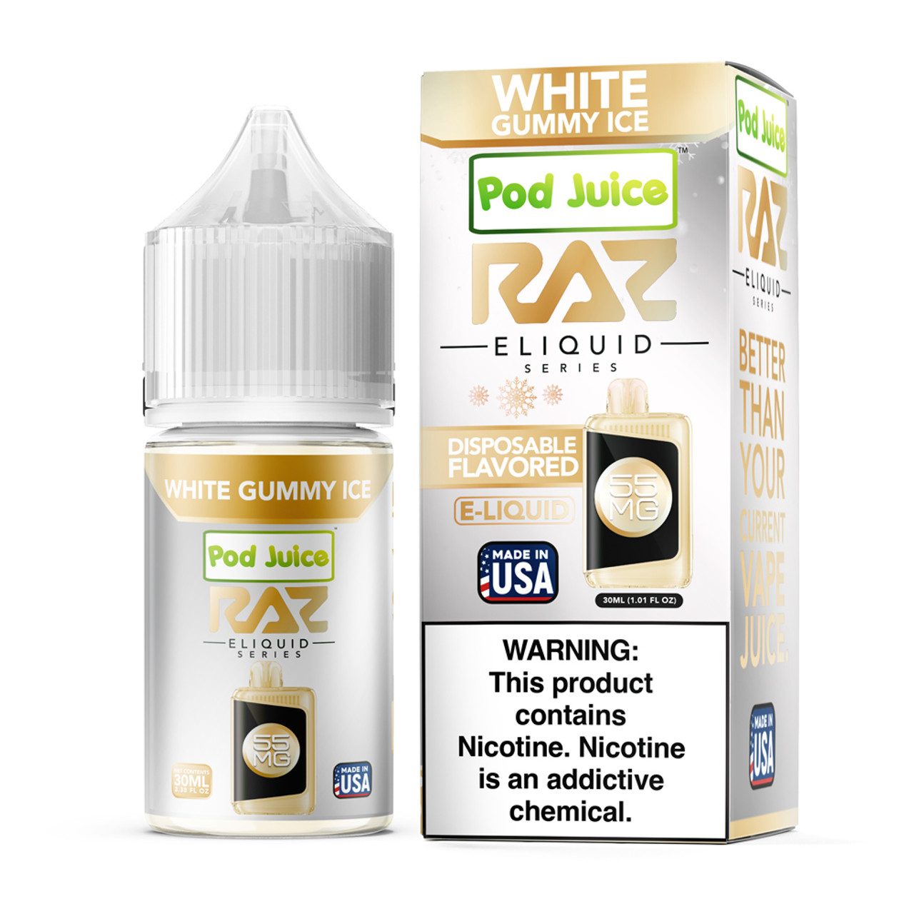 Raz X Pod Juice Synthetic Salt 30ML