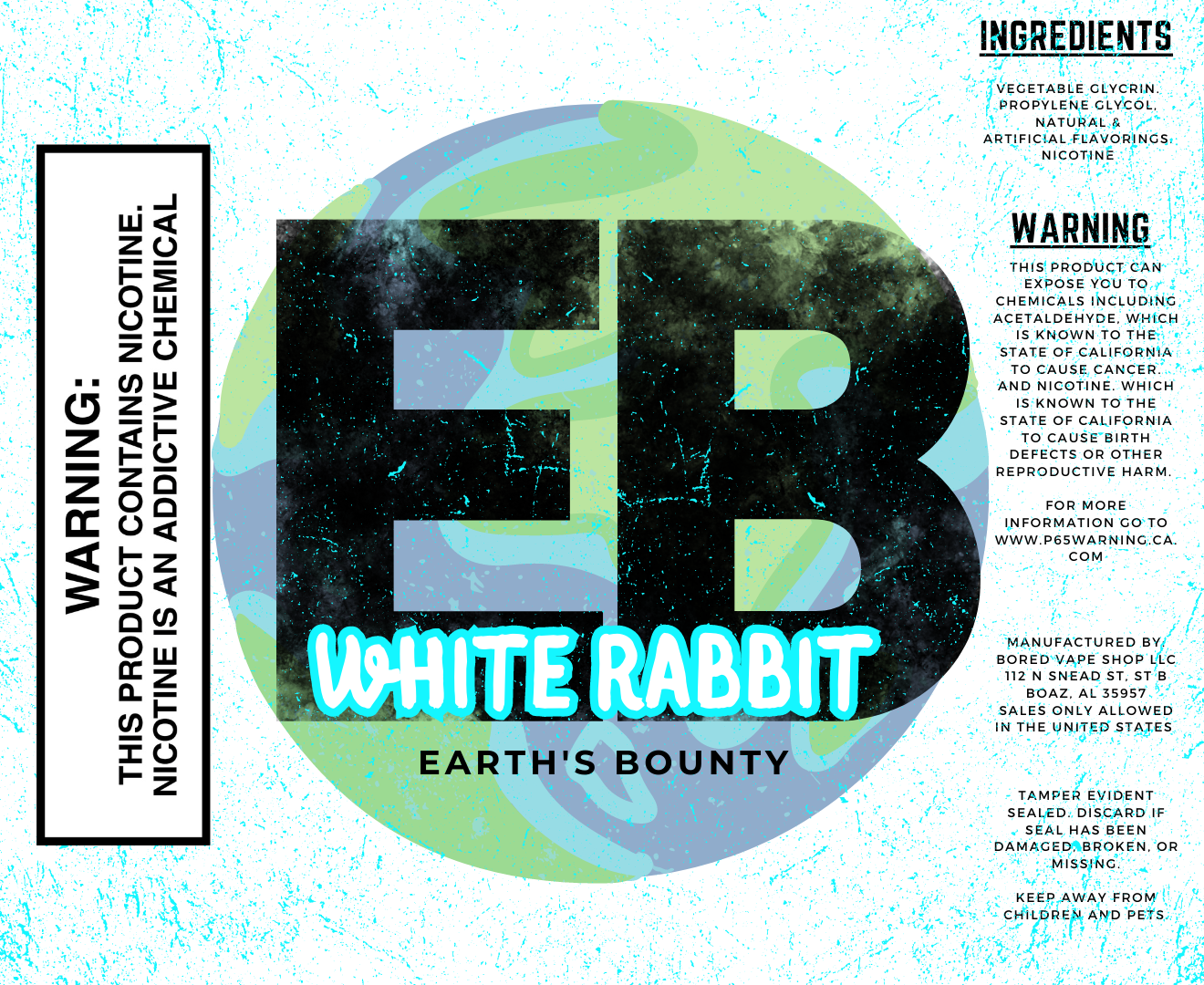 White Rabbit by Earth's Bounty E-Juice White Rabbit by Earth's Bounty E-Juice