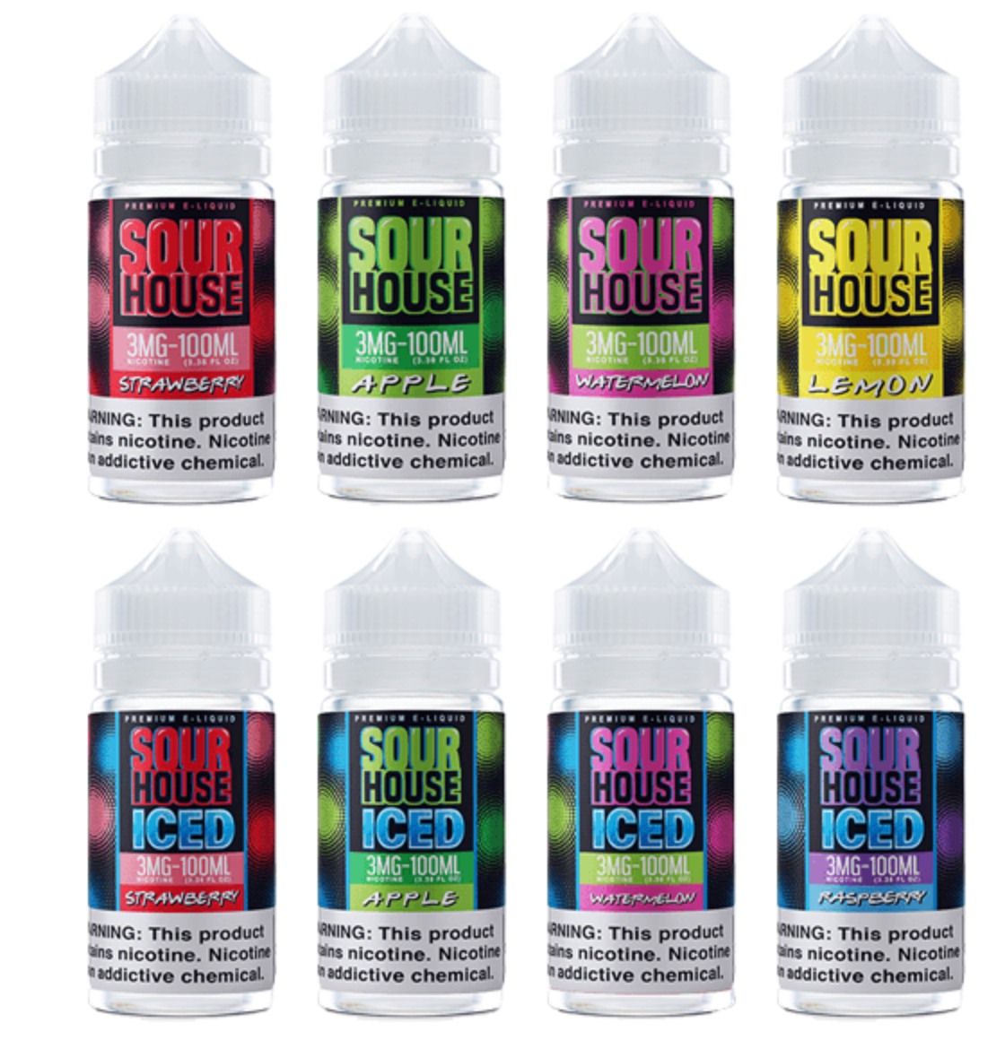 Sour House Iced 100ML E Liquid by Earth's Bounty E-Juice Sour House Iced 100ML E Liquid by Earth's Bounty E-Juice