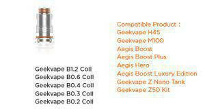 Geek Vape B Series Coil by Earth's Bounty E-Juice Geek Vape B Series Coil by Earth's Bounty E-Juice
