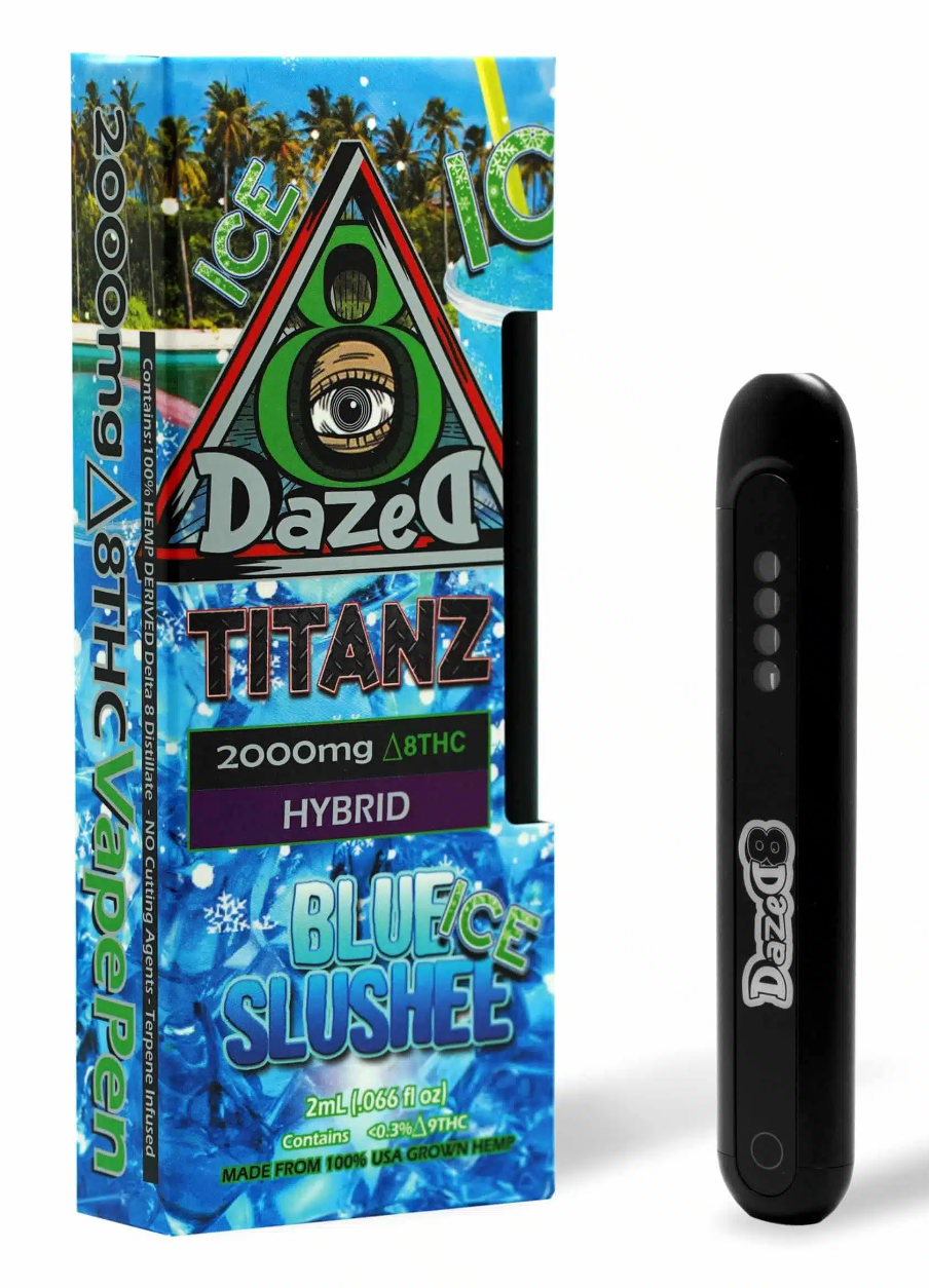 Dazed Titanz D8 Disposable 2000MG