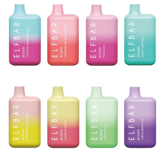 Elf Bar BC5000 Puff Disposable by Earth's Bounty E-Juice Elf Bar BC5000 Puff Disposable by Earth's Bounty E-Juice