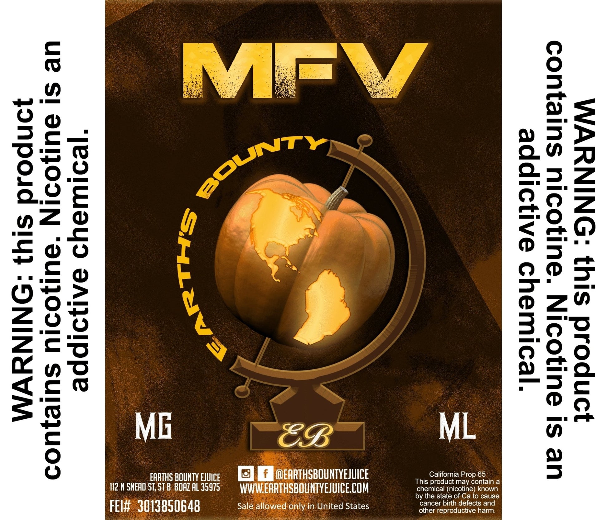 MFV - Earths Bounty E-Juice