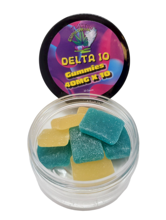 Twisted Euphoria Delta 10 Gummies 40mg