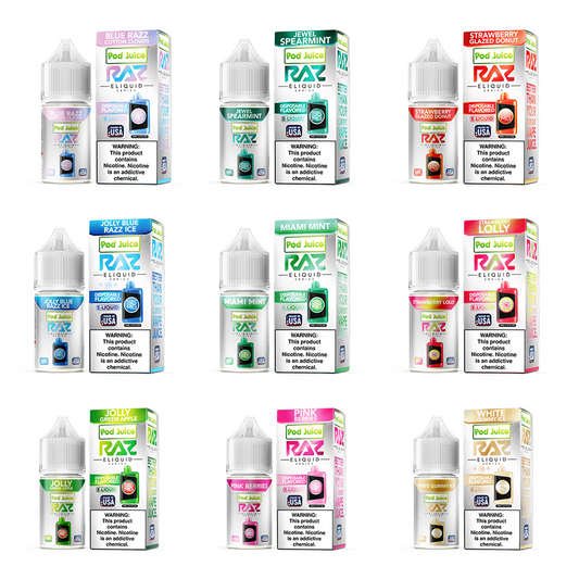 Raz X Pod Juice Synthetic Salt 30ML