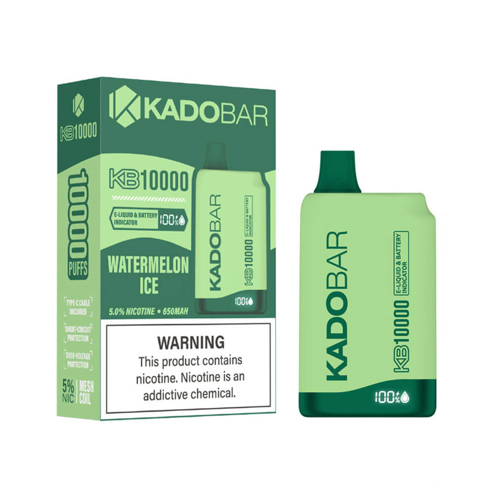 Kado Bar KB10000 18ML 10000 Puffs 650mAh Prefilled Nicotine Salt Rechargeable Disposable Vape