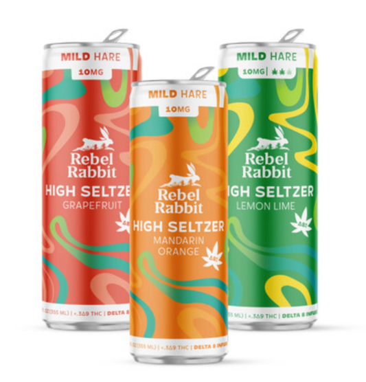 Wild Hare Rebel Rabbit High Seltzer Delta 9 10mg