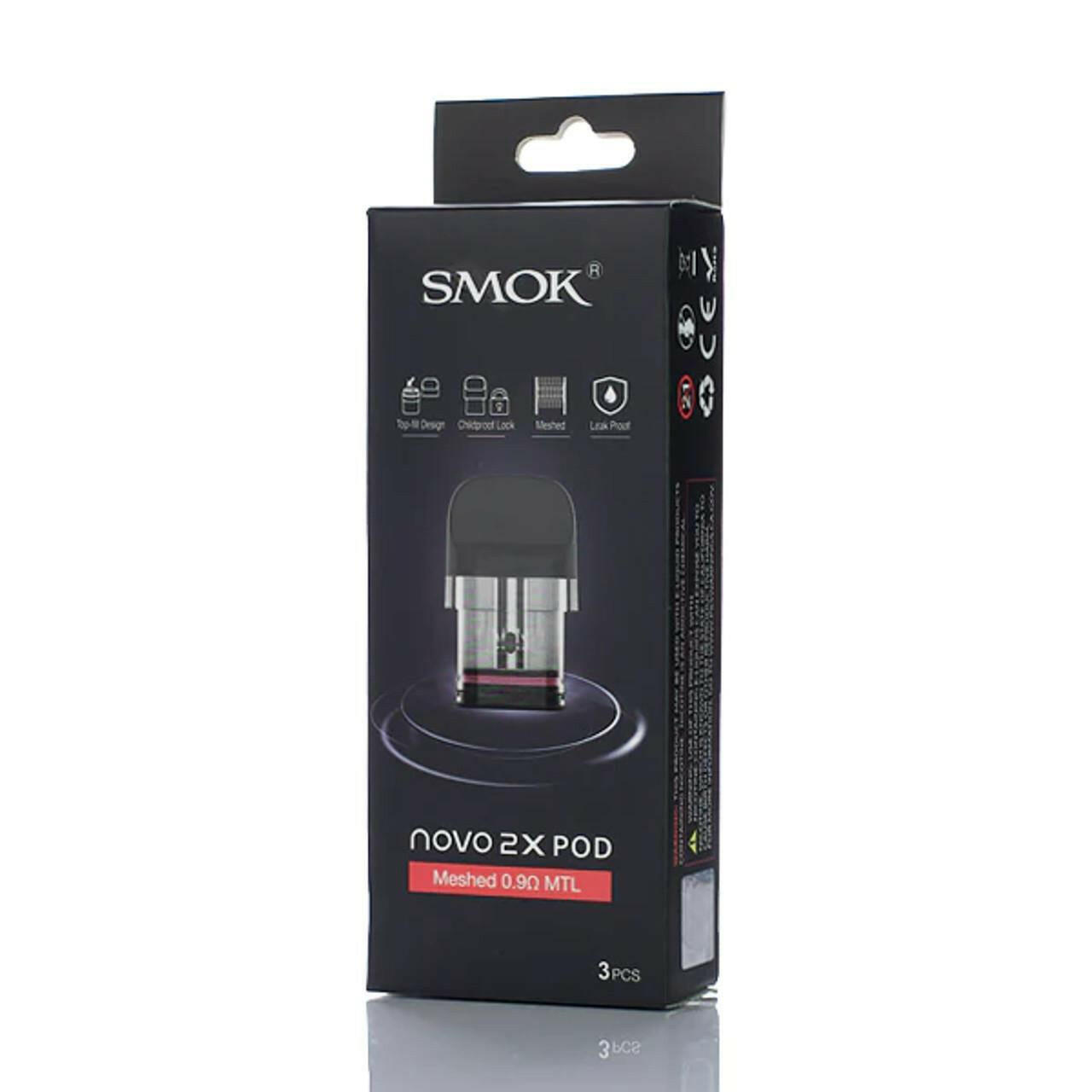 Smok Novo 2x Refillable Replacement Pod 2ml - 1 Pod