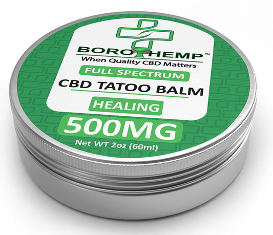 Boro Hemp CBD Tattoo Balm (500MG) 60ML