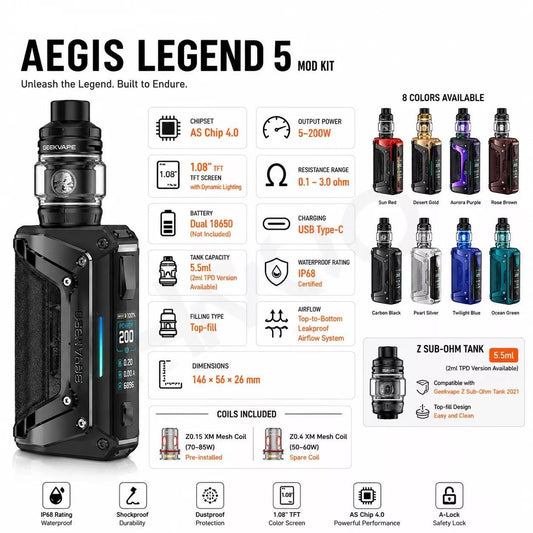 GeekVape Aegis Legend 5 Kit