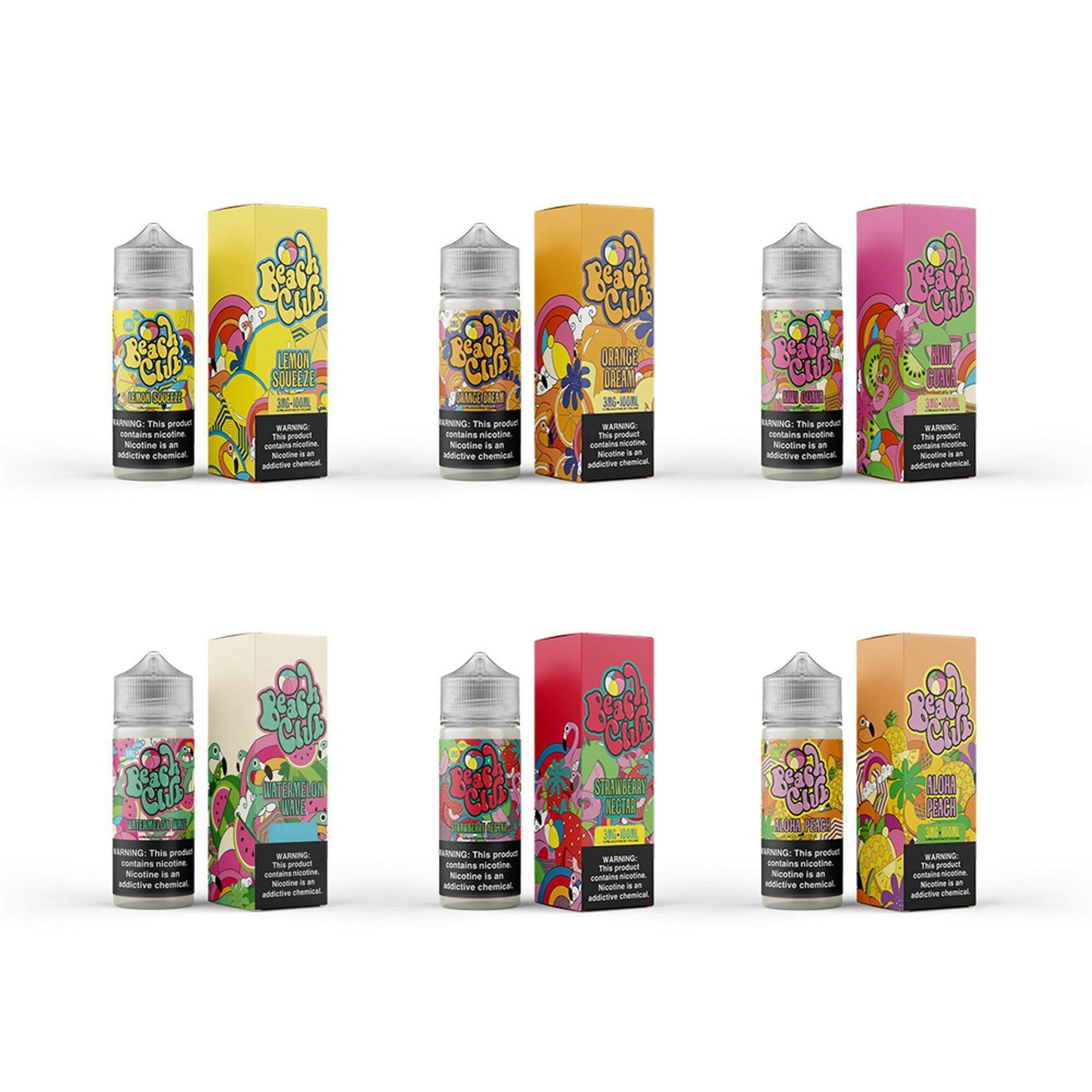 Beach Club E-Liquid 100ML