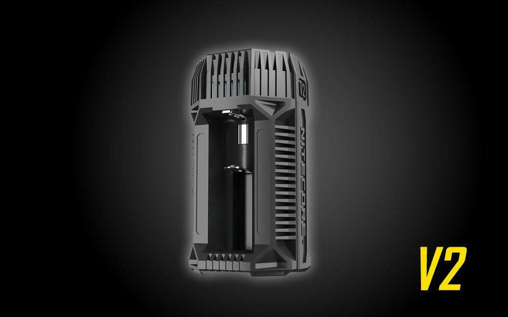 Nitecore V2 In-Car Speedy Battery Charger