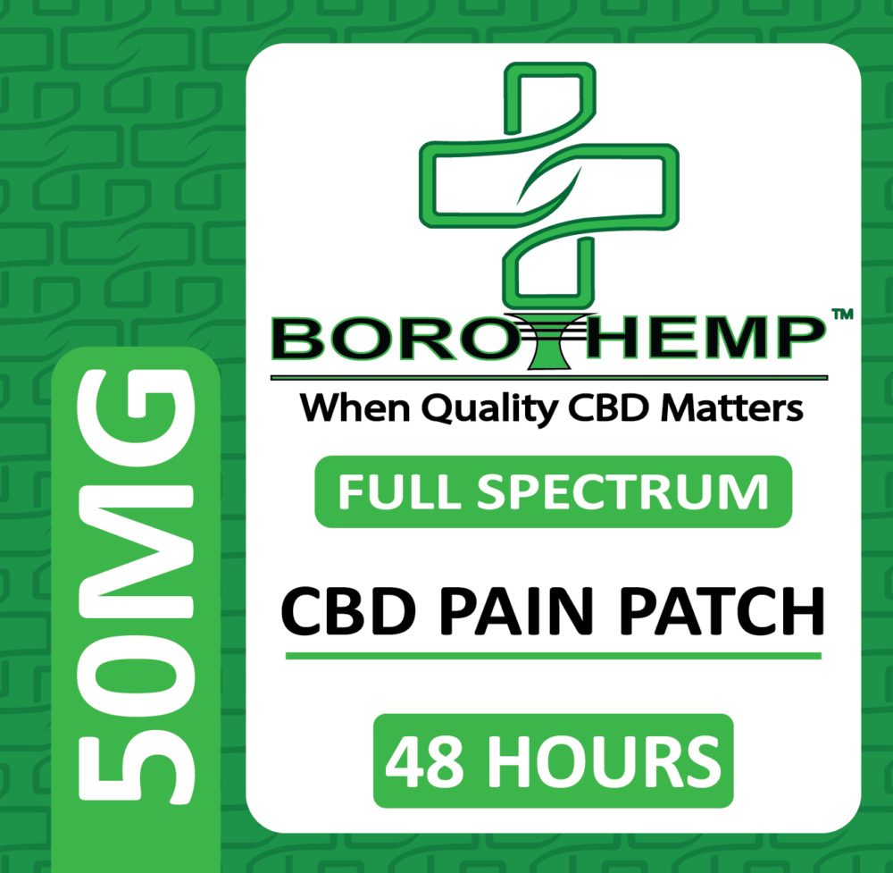 Boro Hemp Pain Patch 60MG