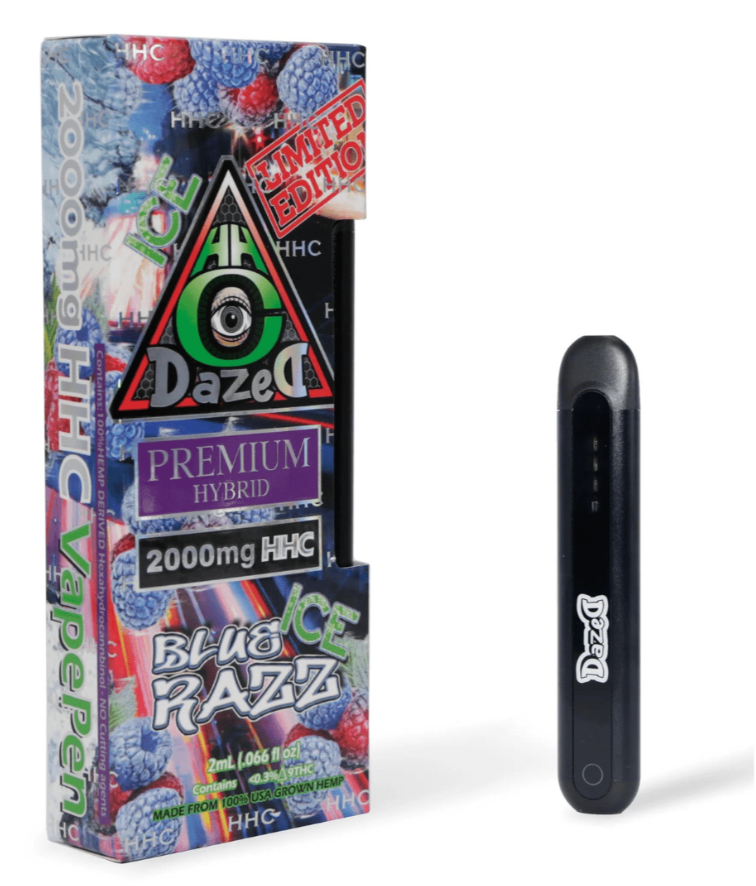 Dazed HHC Premium Disposable 2000MG by Earth's Bounty E-Juice Dazed HHC Premium Disposable 2000MG by Earth's Bounty E-Juice