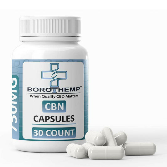 Boro Hemp CBN Gel Caps (750MG) 30 Count