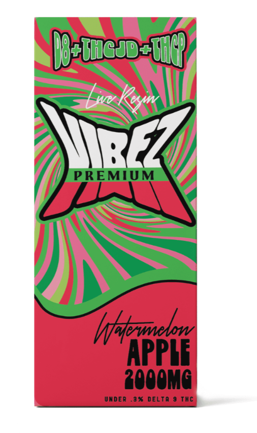 newberry vibez tobacco & vape Premium D8 + THCJD + THCP Live Resin Duos Disposable Pen Premium Vibez Disposables by Earth's