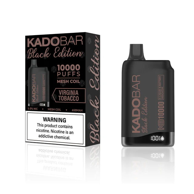 Kado Bar KB10000 18ML 10000 Puffs 650mAh Prefilled Nicotine Salt Rechargeable Disposable Vape