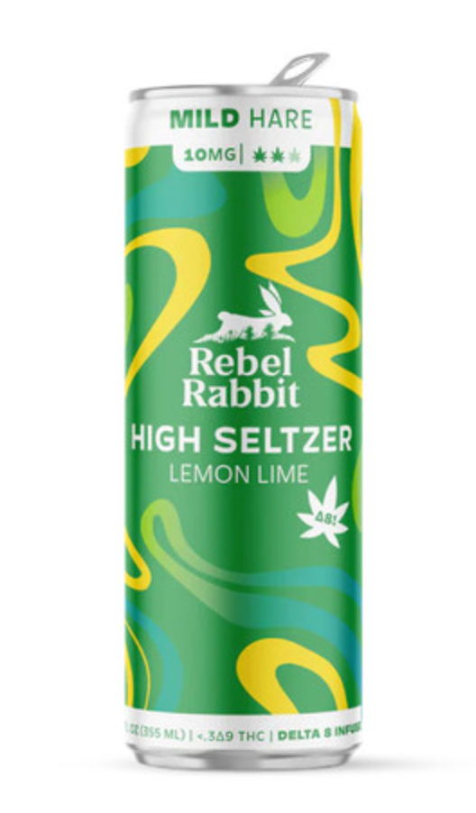 Wild Hare Rebel Rabbit High Seltzer Delta 8 20mg