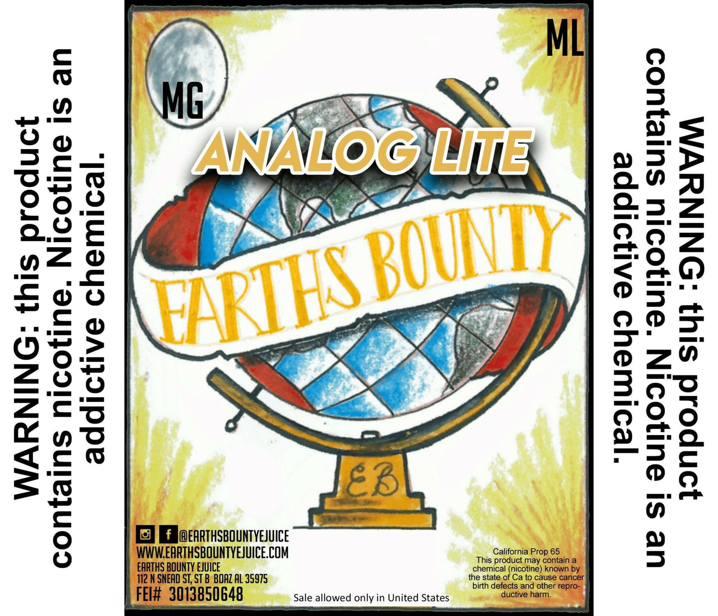 Analog Light - Earths Bounty E-Juice