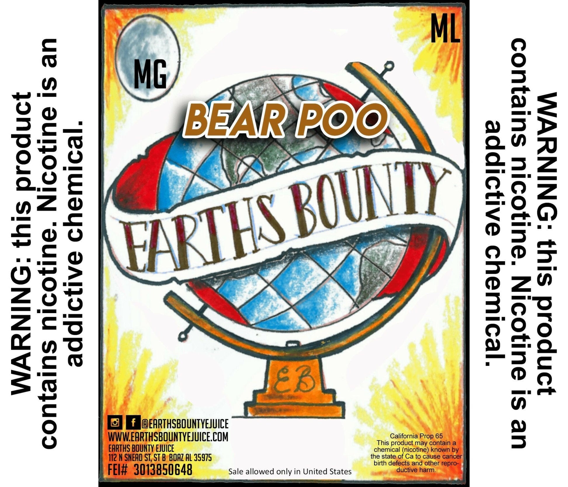 Bear Poo - Earths Bounty E-Juice