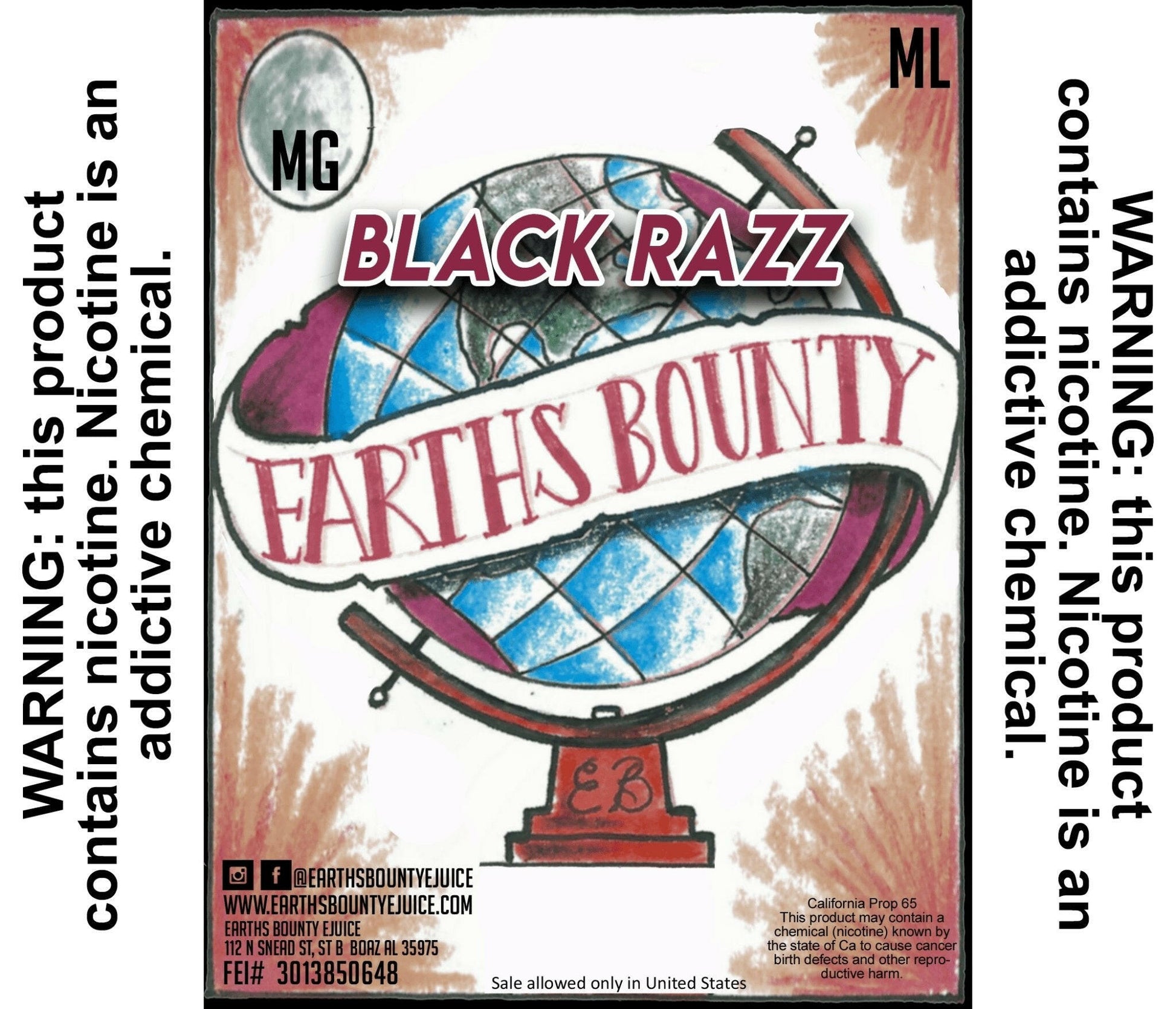 BlackRazz - Earths Bounty E-Juice