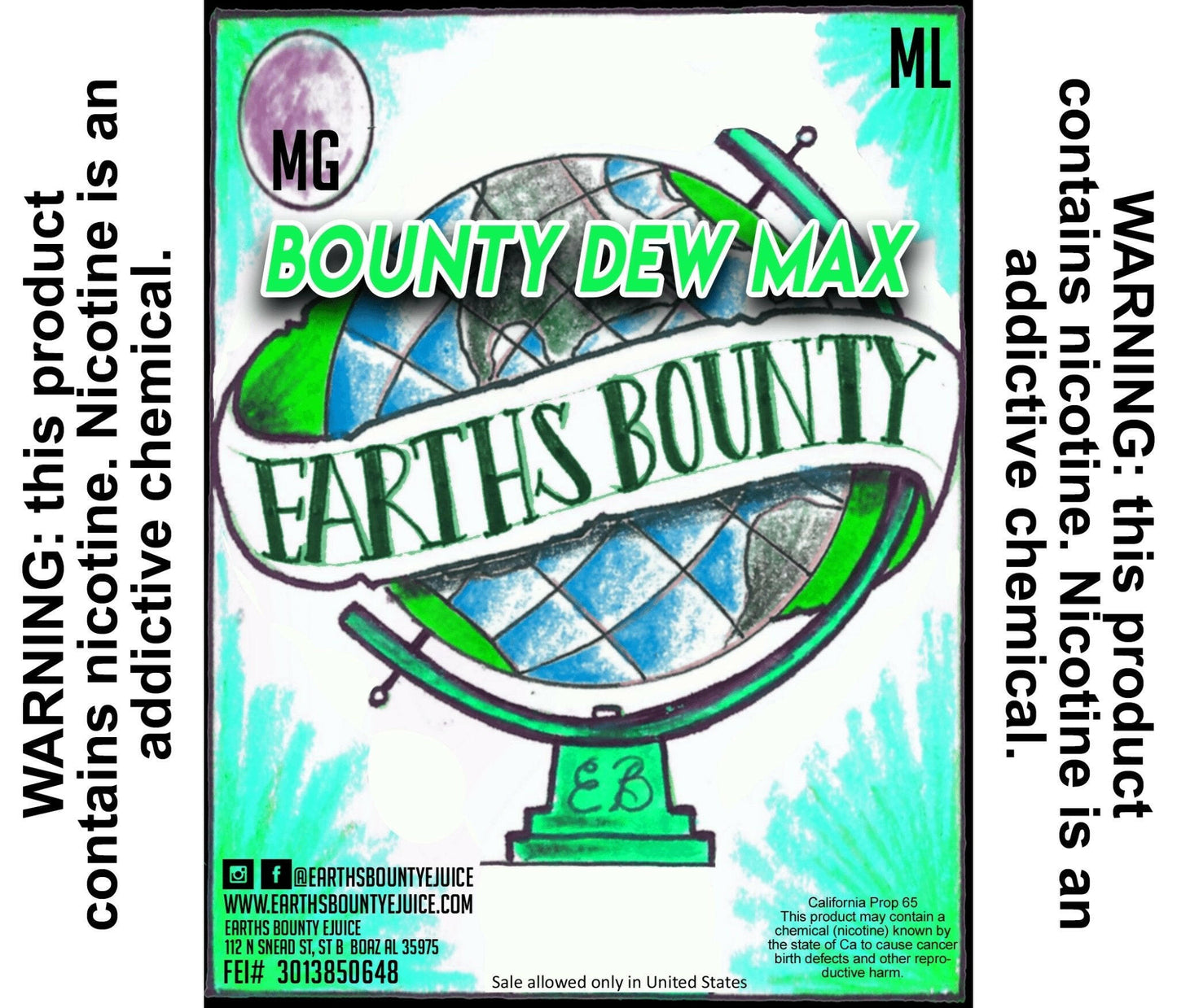 Bounty Dew - Earths Bounty E-Juice
