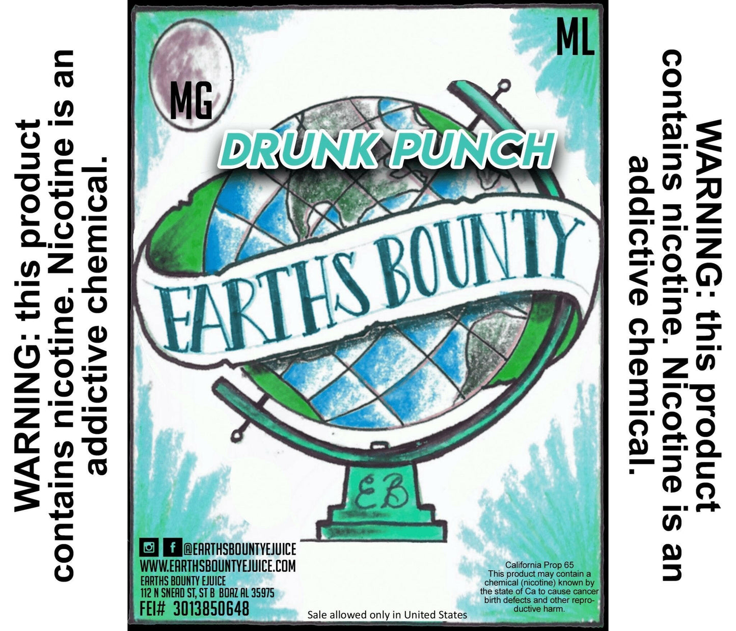 Drunk Punch - Earths Bounty E-Juice