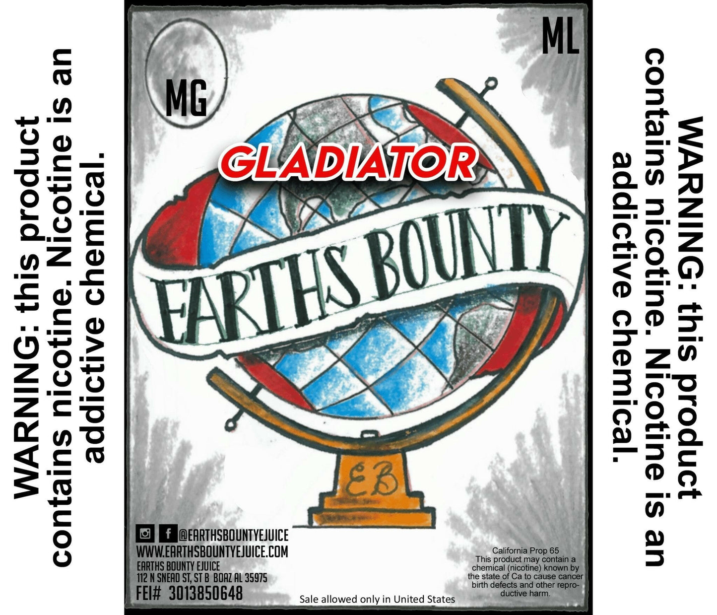 Gladiator - Earths Bounty E-Juice