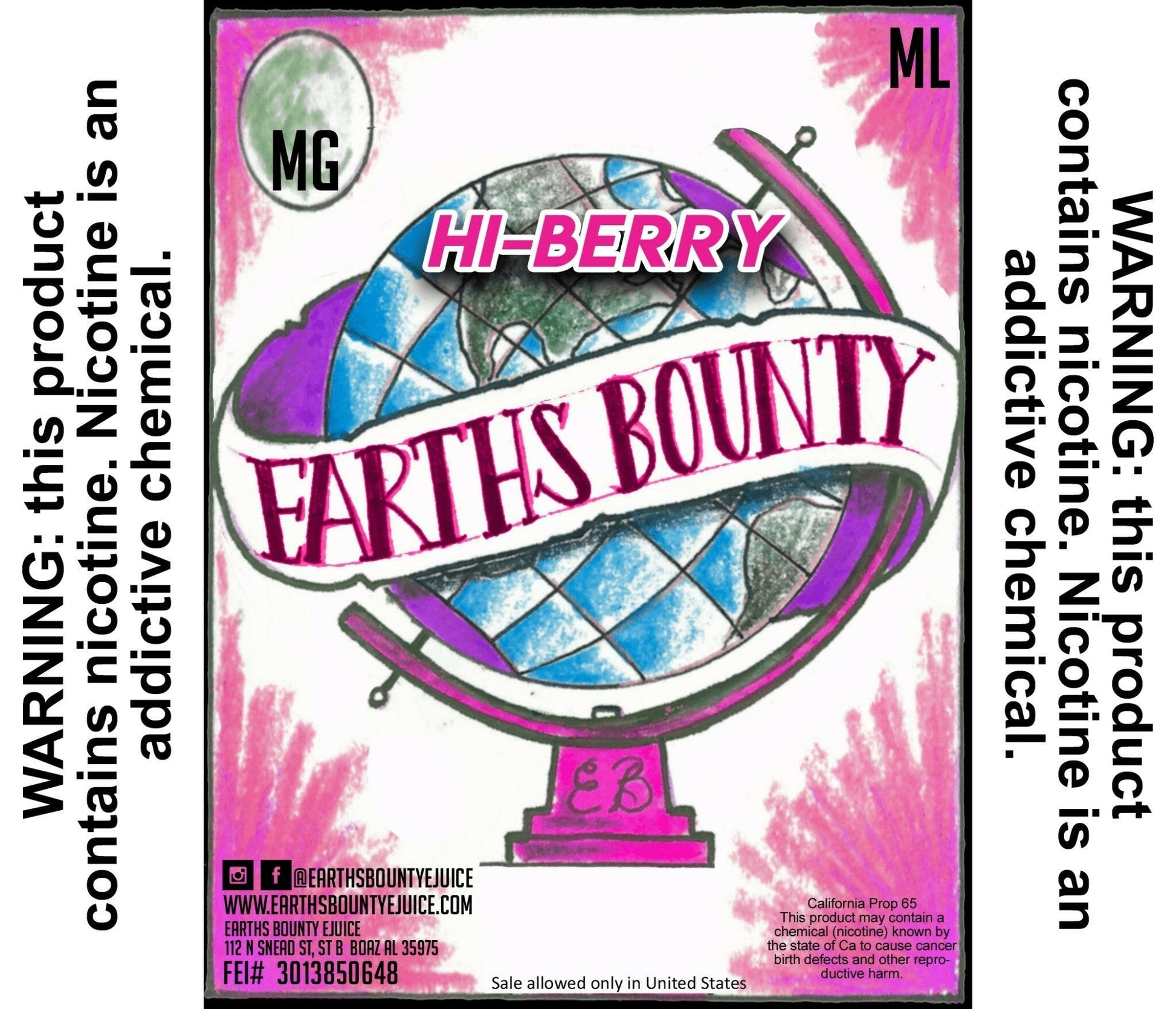 Hi-Berry - Earths Bounty E-Juice