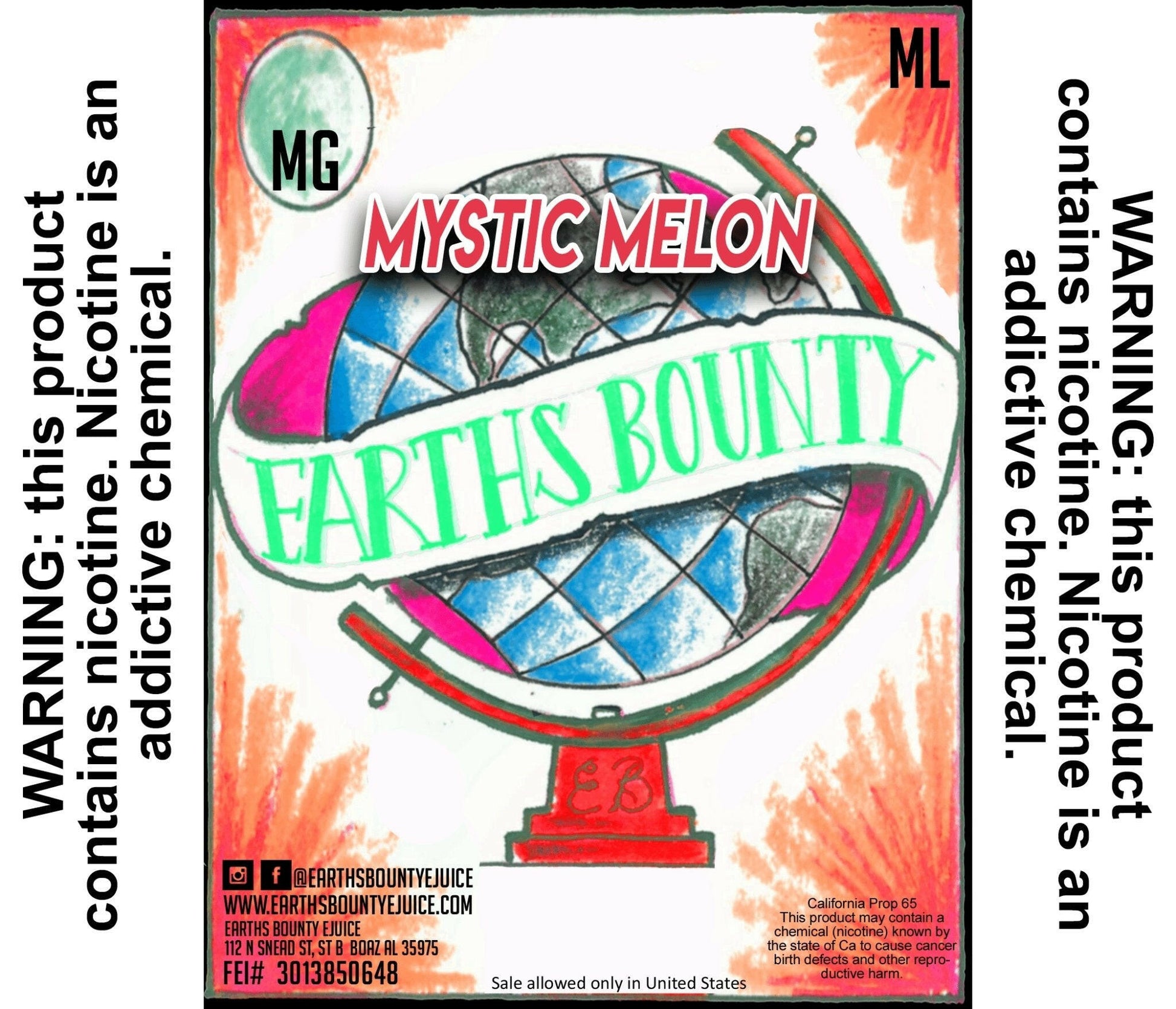 Mystic Melon - Earths Bounty E-Juice