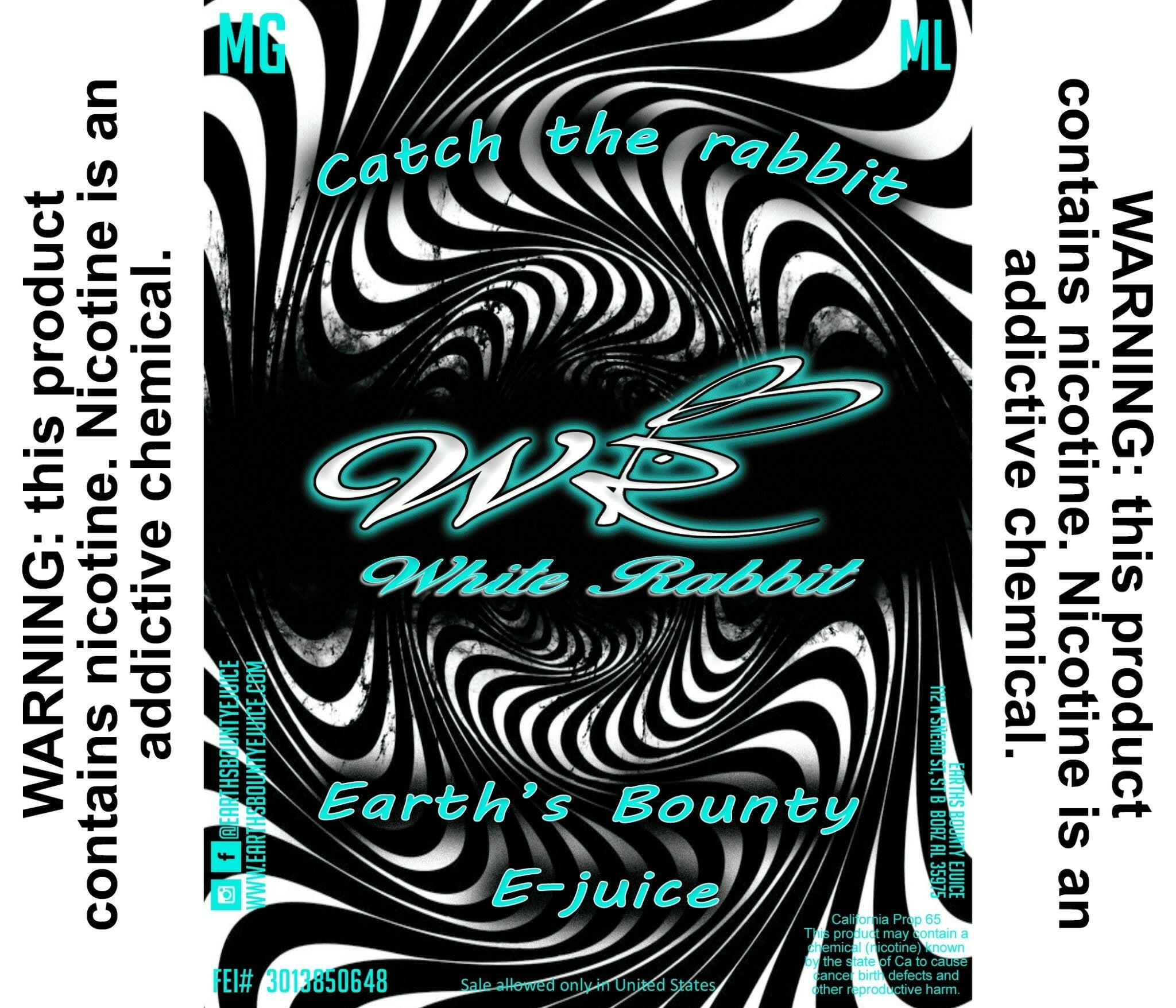 White Rabbit by Earth's Bounty E-Juice White Rabbit by Earth's Bounty E-Juice